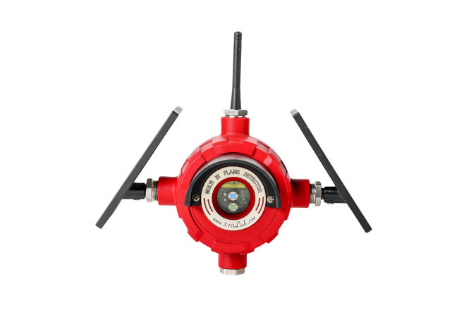 Forest fire early warning monitoring ad hoc network surface fire detector dual infrared flame detector